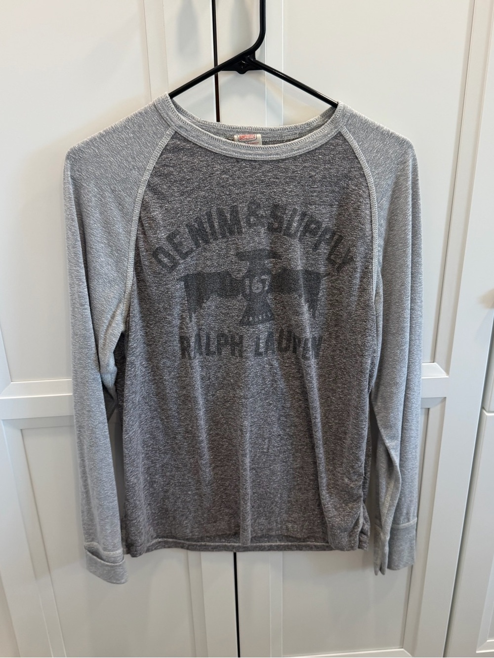 Denim & Supply Ralph Lauren Gray long sleeve shirt